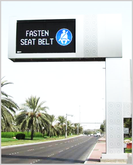 Maintenance of Variable Message Signs VMS in Abu Dhabi Emirate